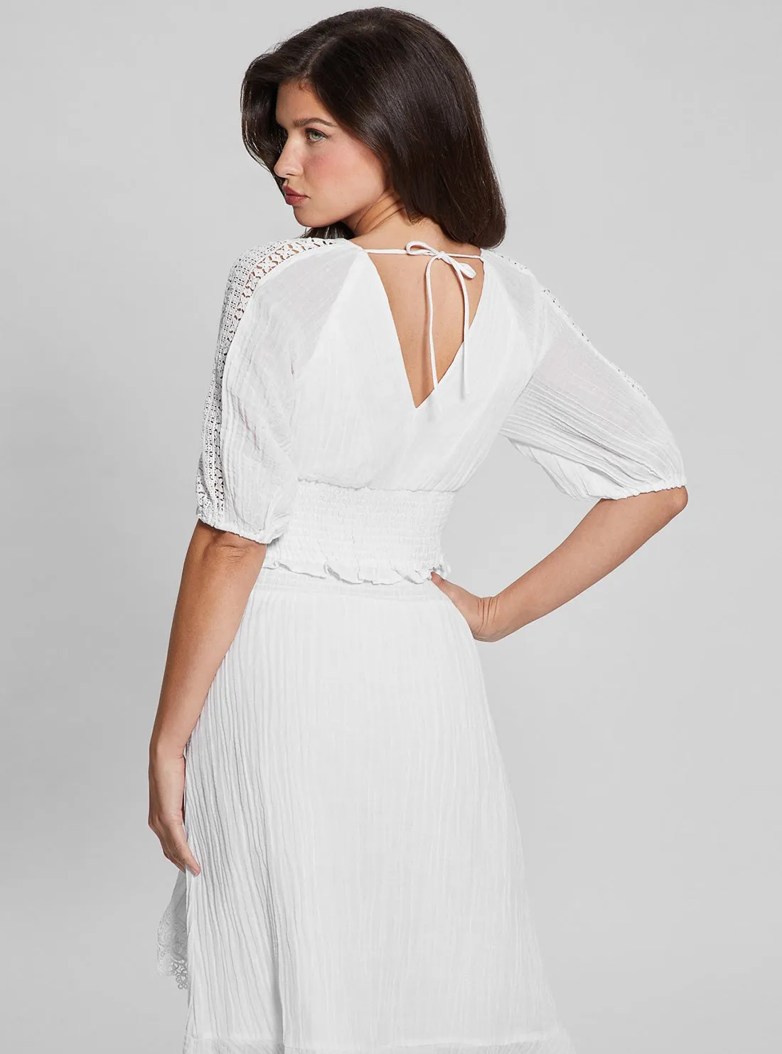 Eco White Ariana Top Guess