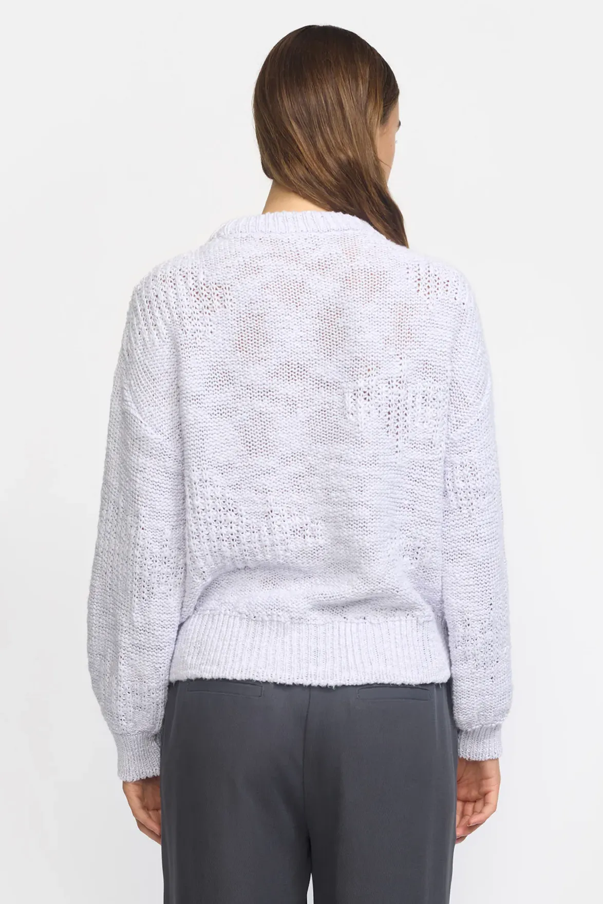 Esmé Studios Lucca Lilac Hint Pullover