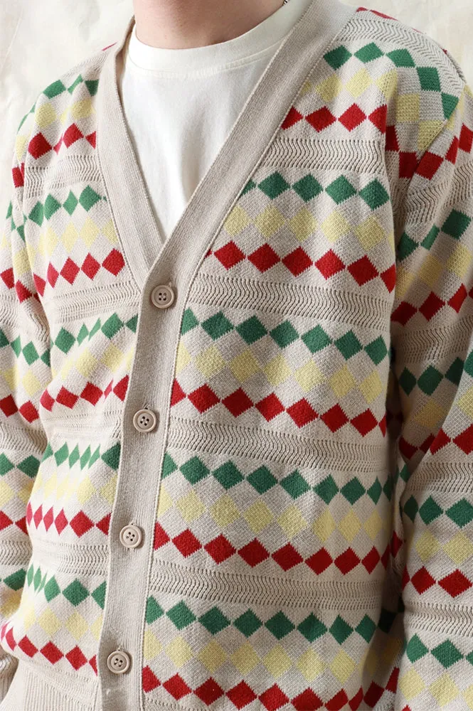 Far Afield Gilberto Diamond Stripe Cardigan