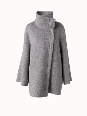 Fenix Alpaca Wool Two-In-One Coat Akris