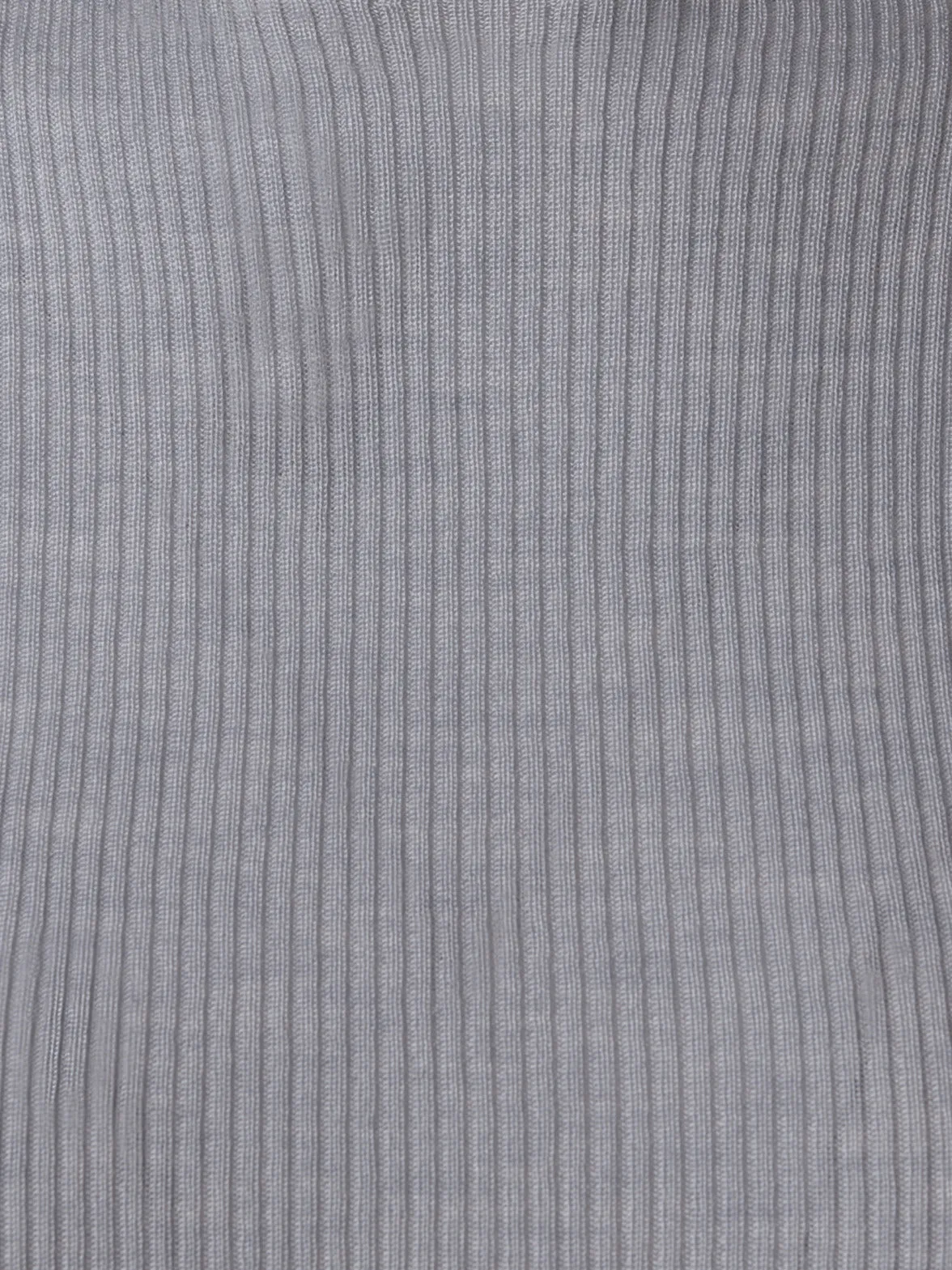 Fine Rib Cashmere Silk Mock Neck Pullover Akris