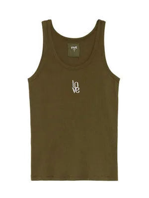 Five Tank Top Leaf
