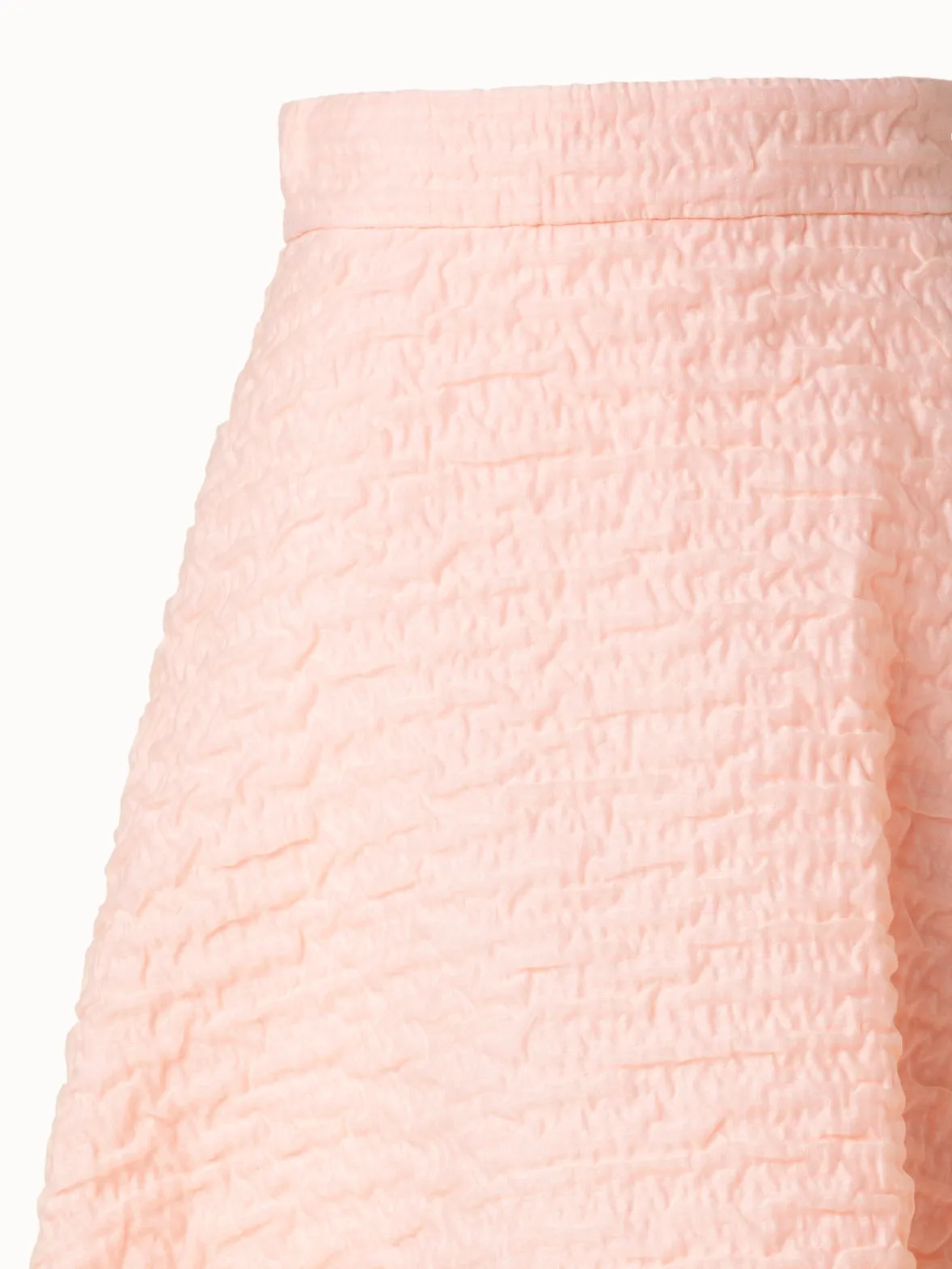 Flared Midi Skirt in 3D Bubble Organza Akris