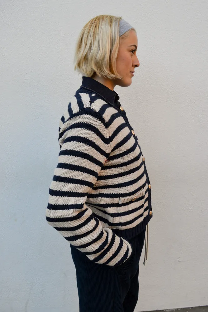 Fransa Belinda Moonbeam Mix Cardigan