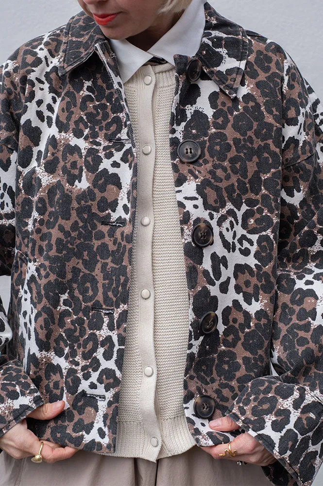 Fransa Kateleen Birch Cardigan