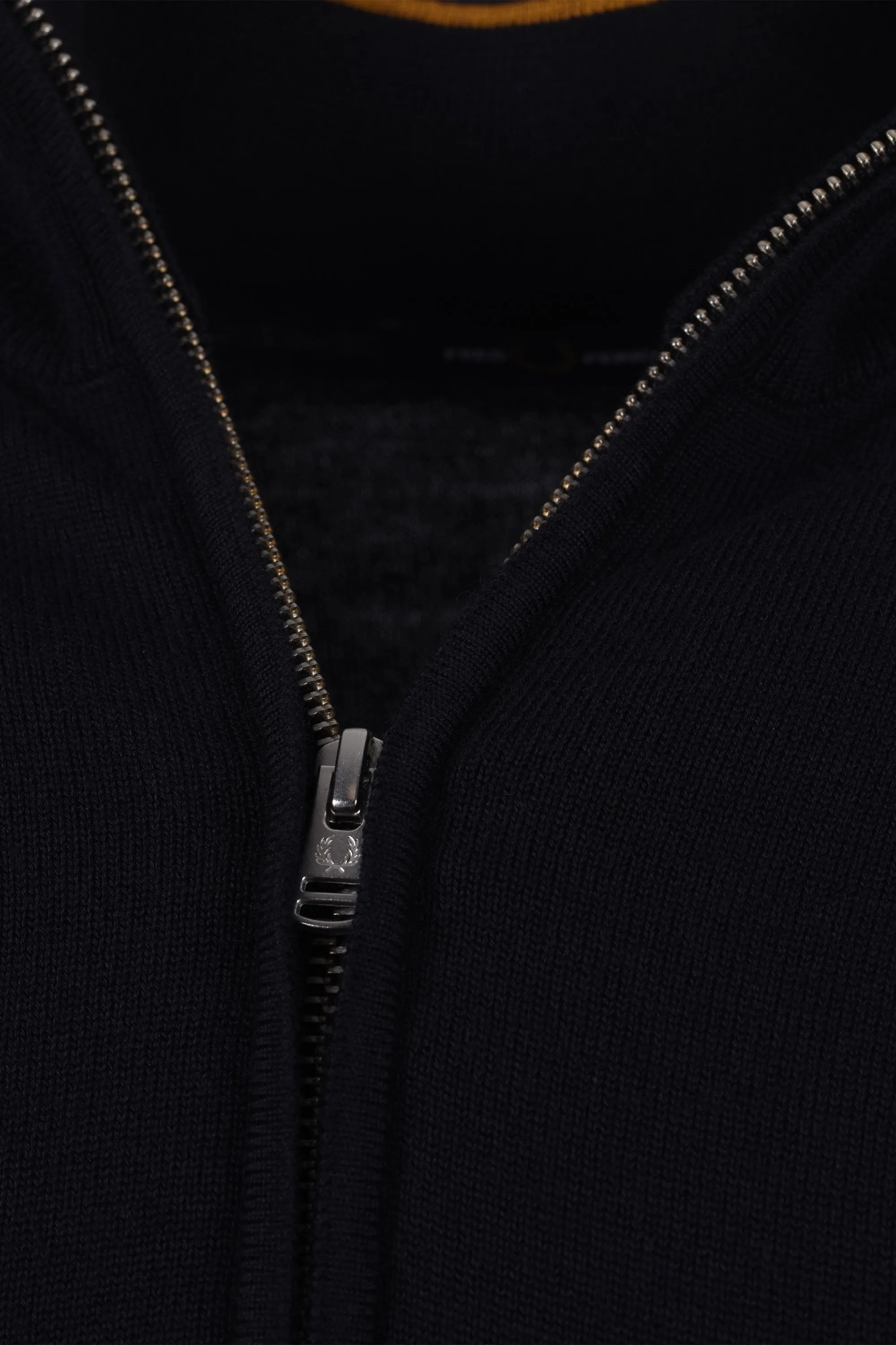 Fred Perry Classic Half Zip Jumper Navy