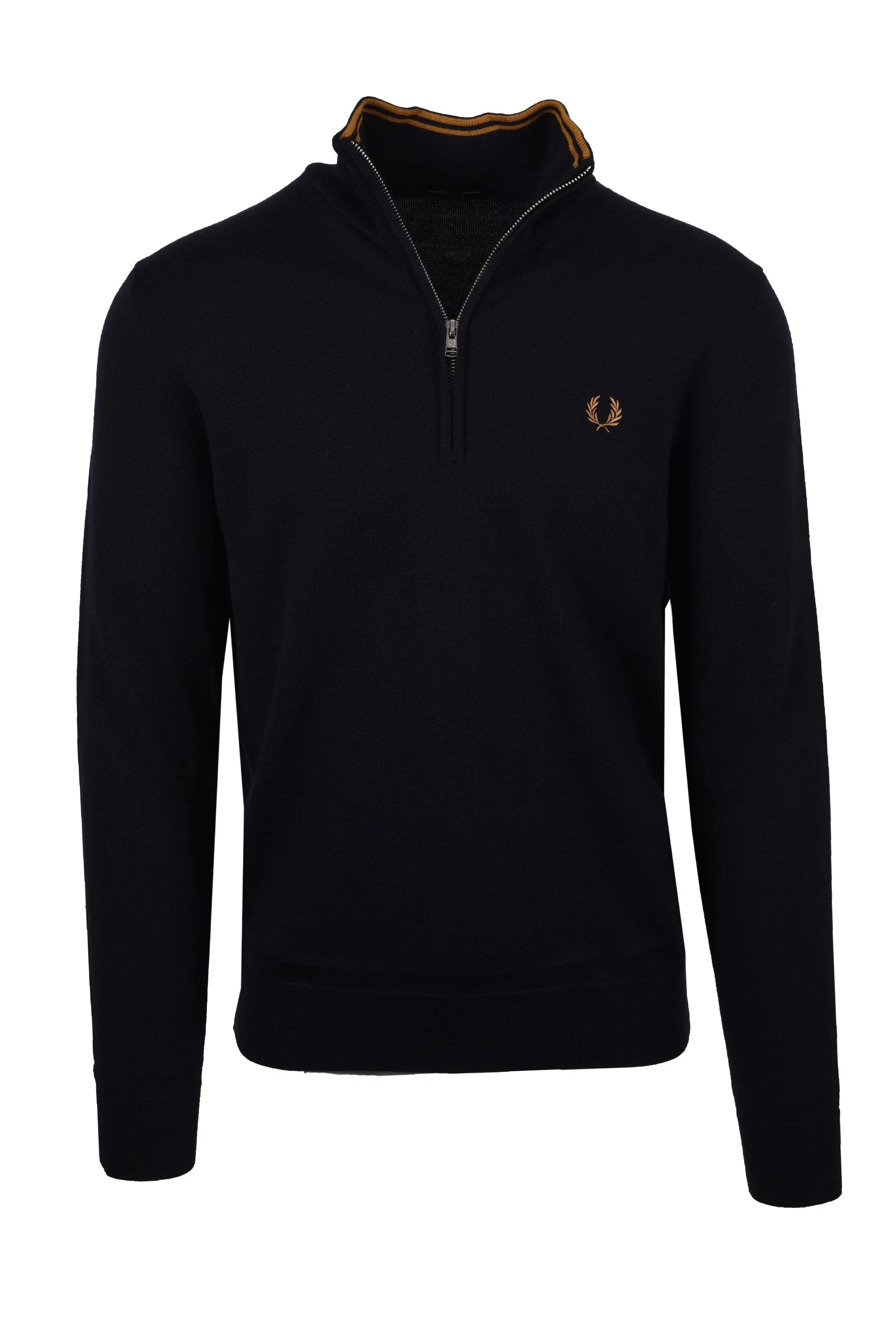 Fred Perry Classic Half Zip Jumper Navy