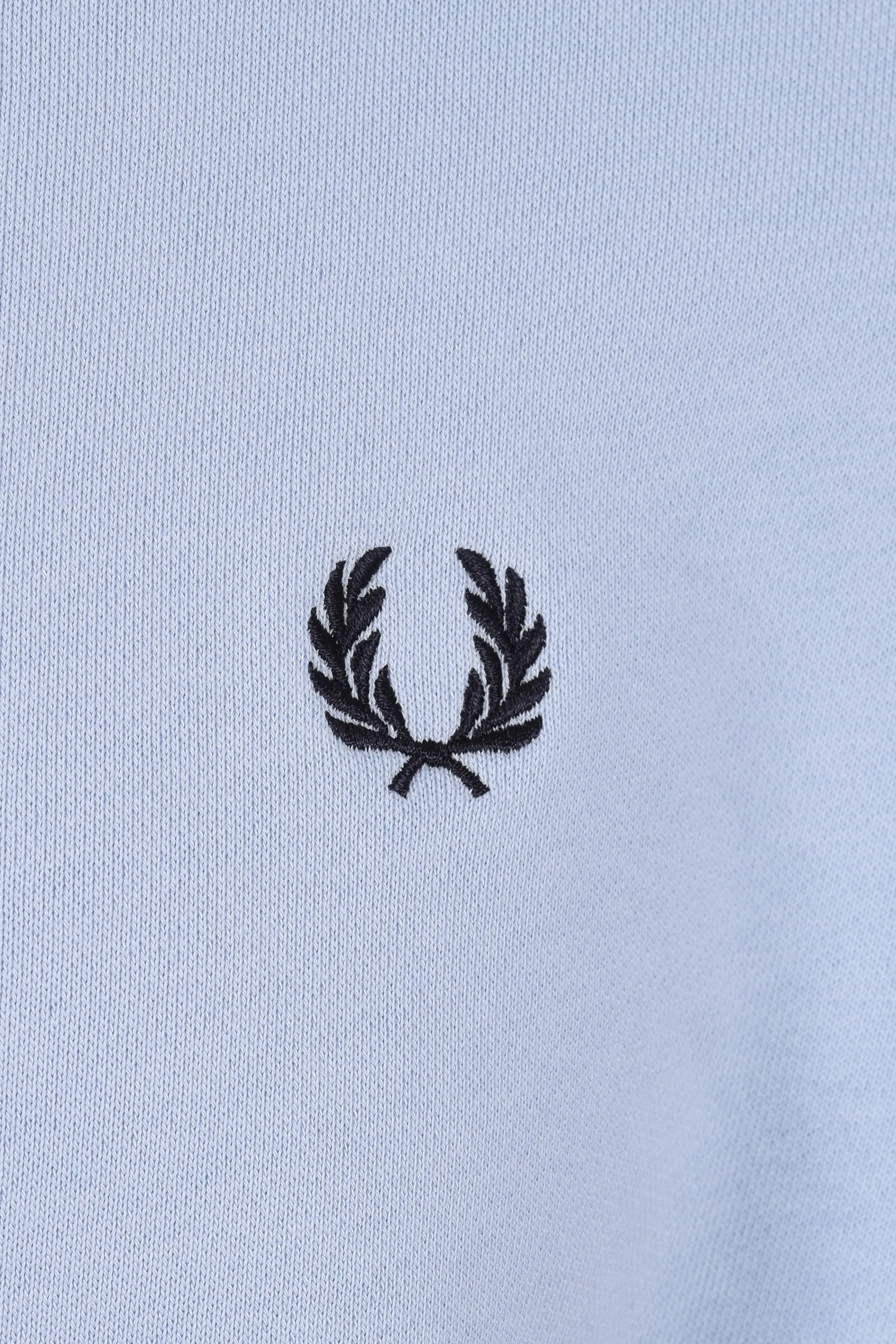 Fred Perry Half Zip Sweatshirt Light Smoke