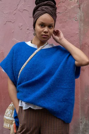 FRNCH Ina Electric Blue Sweater