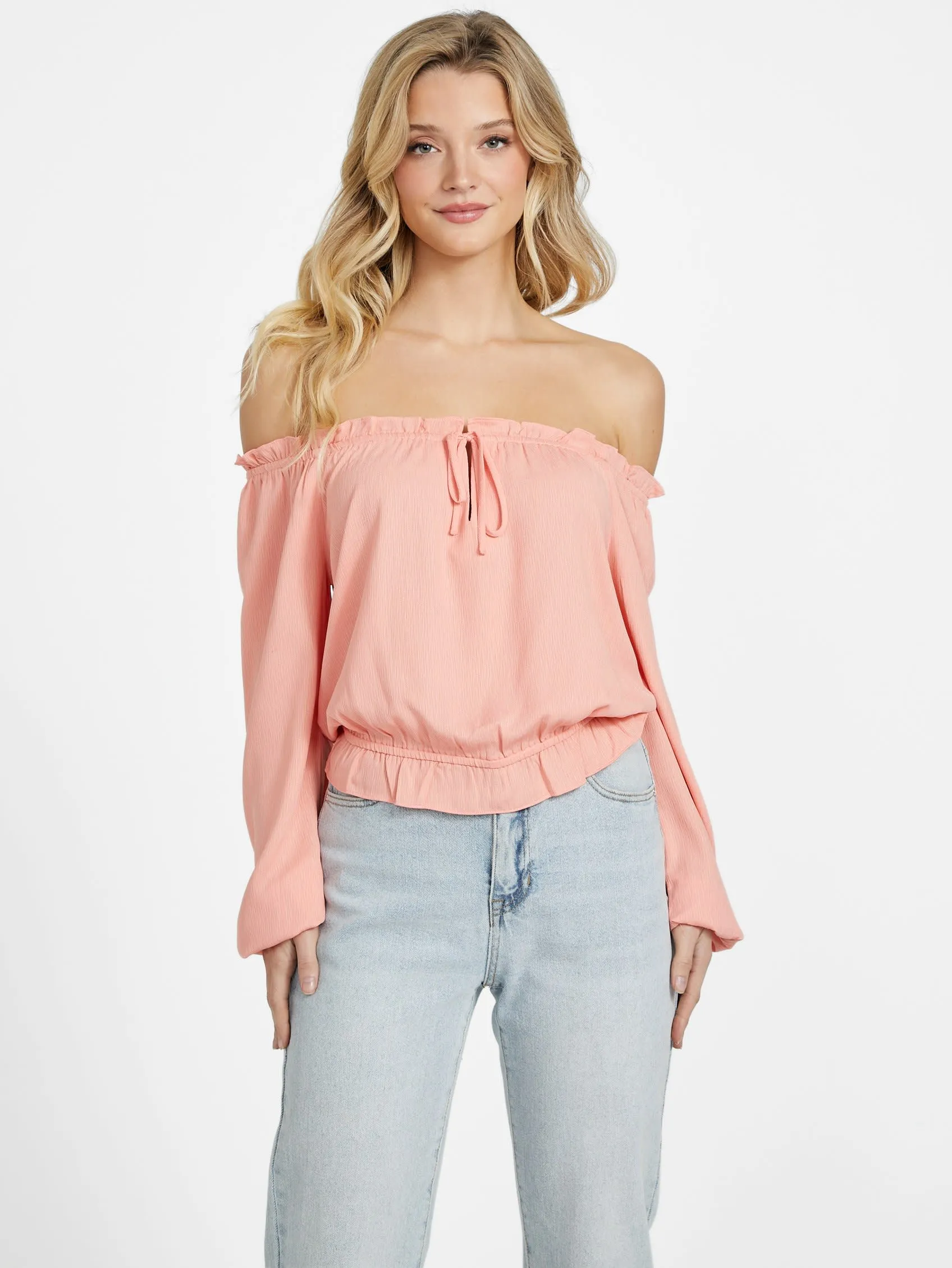 Gallia Off-the-Shoulder Top