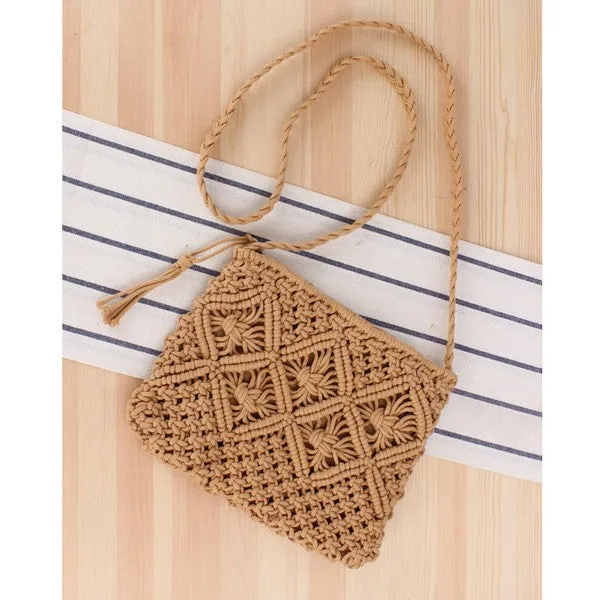 Giana Macrame Crossbody Bag *Online Only*
