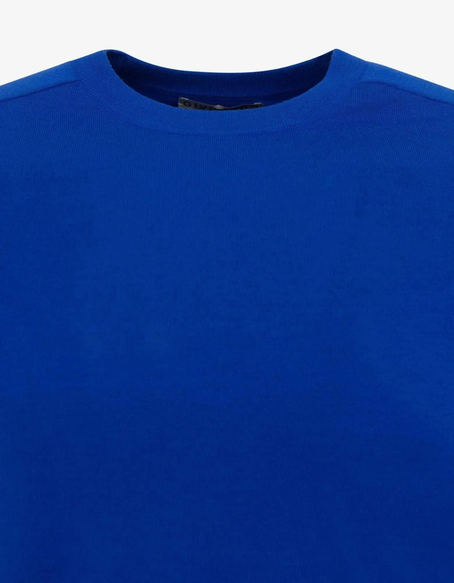 Givenchy Blue Cut Out Detail Wool Sweater