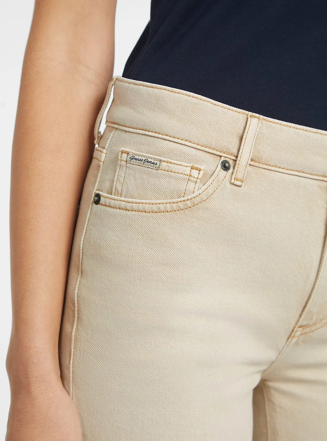 Guess Jeans G08 Mid Rise Straight Jeans Guess
