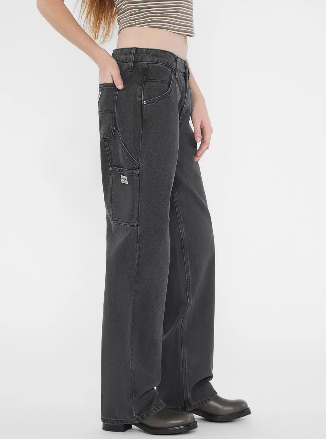 Guess Originals Grey Kit Carpenter Pant Guess