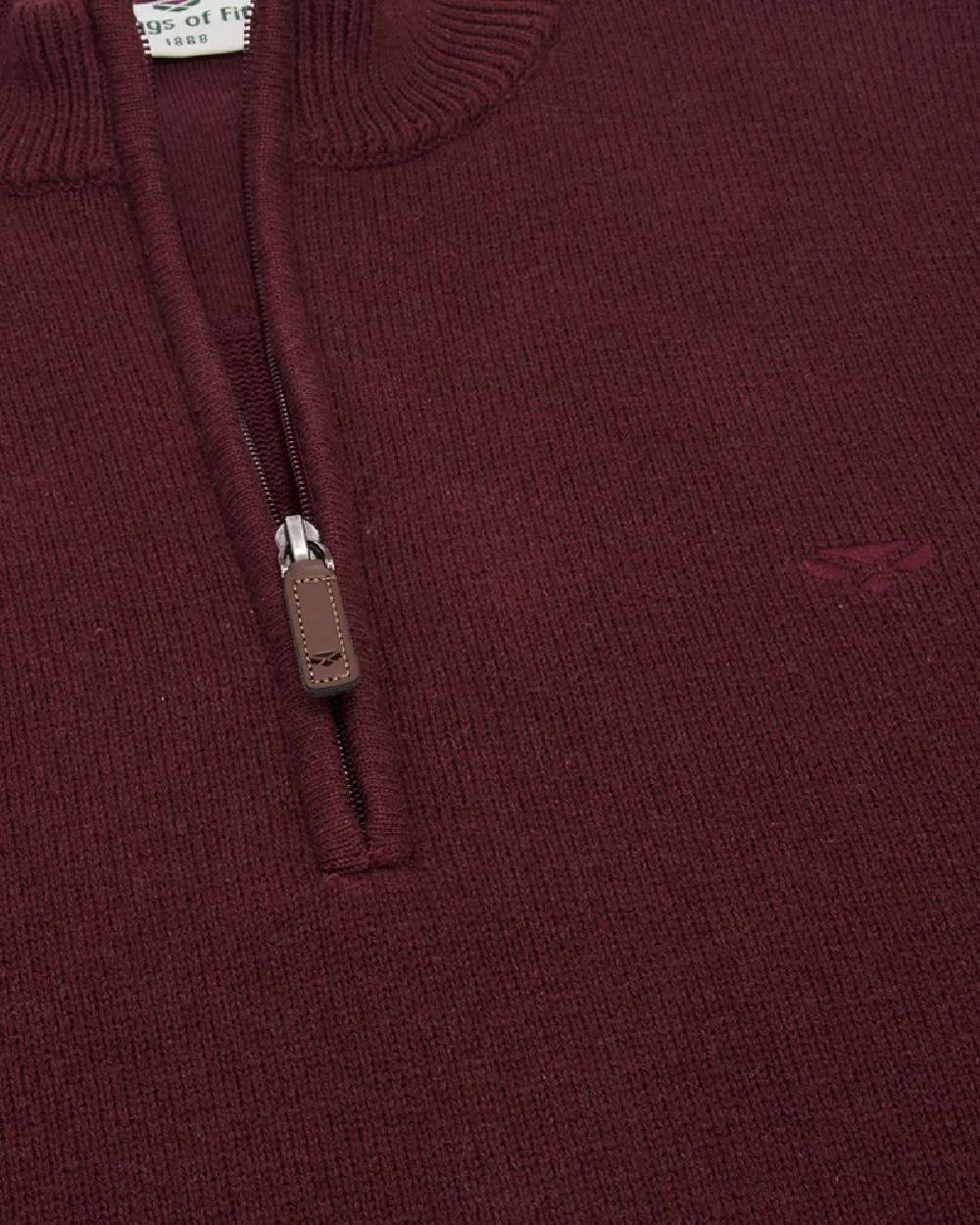 Hoggs of Fife Falkirk Quarter Zip Pullover
