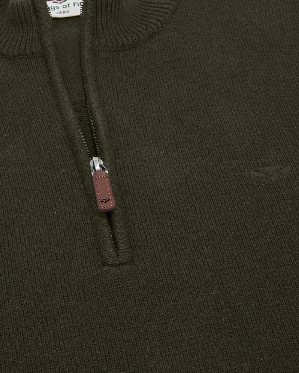 Hoggs of Fife Falkirk Quarter Zip Pullover