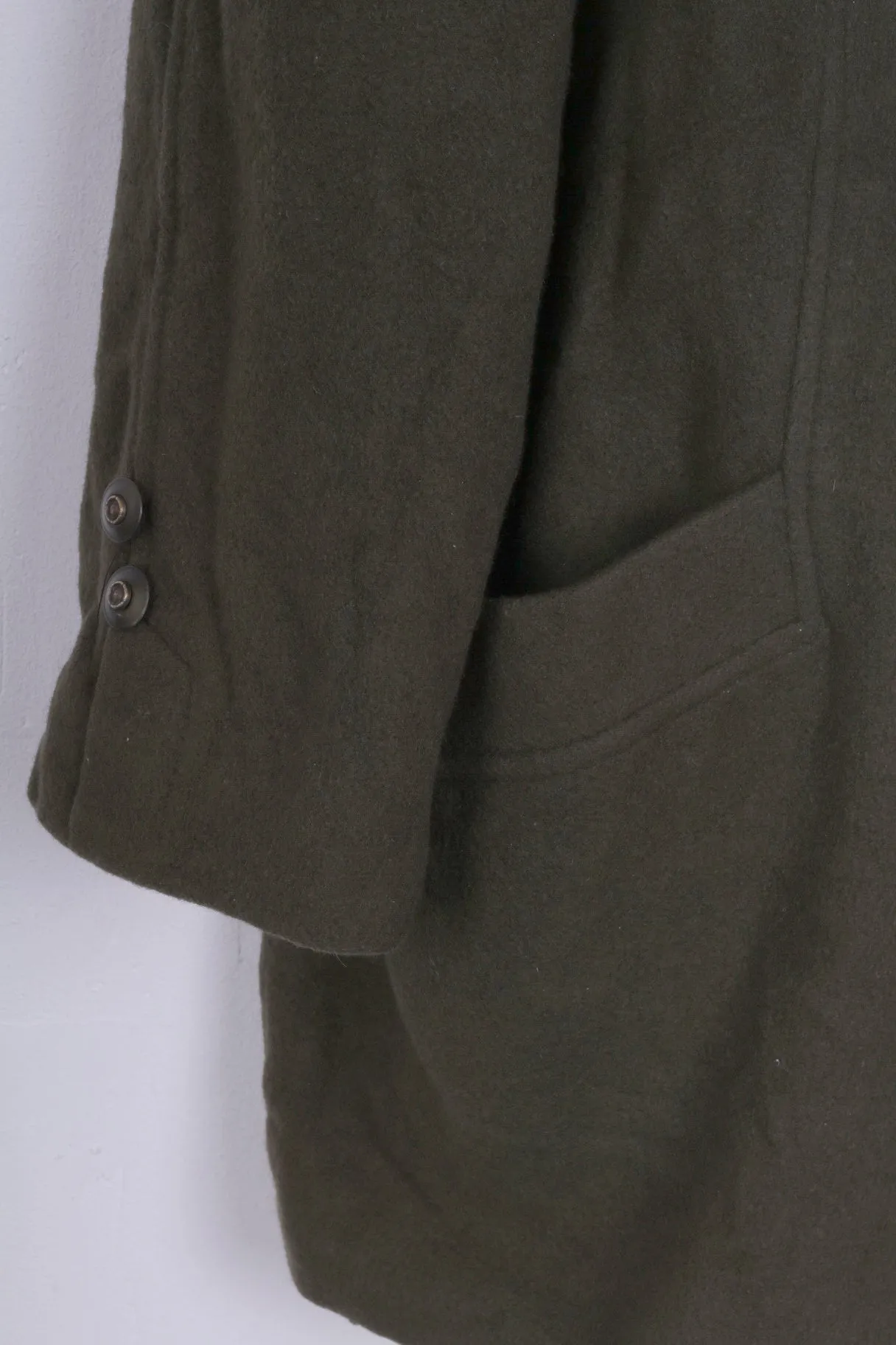 Honor Millburn Womens 20 XXL Jacket Single Breasted Dark Green Vintage