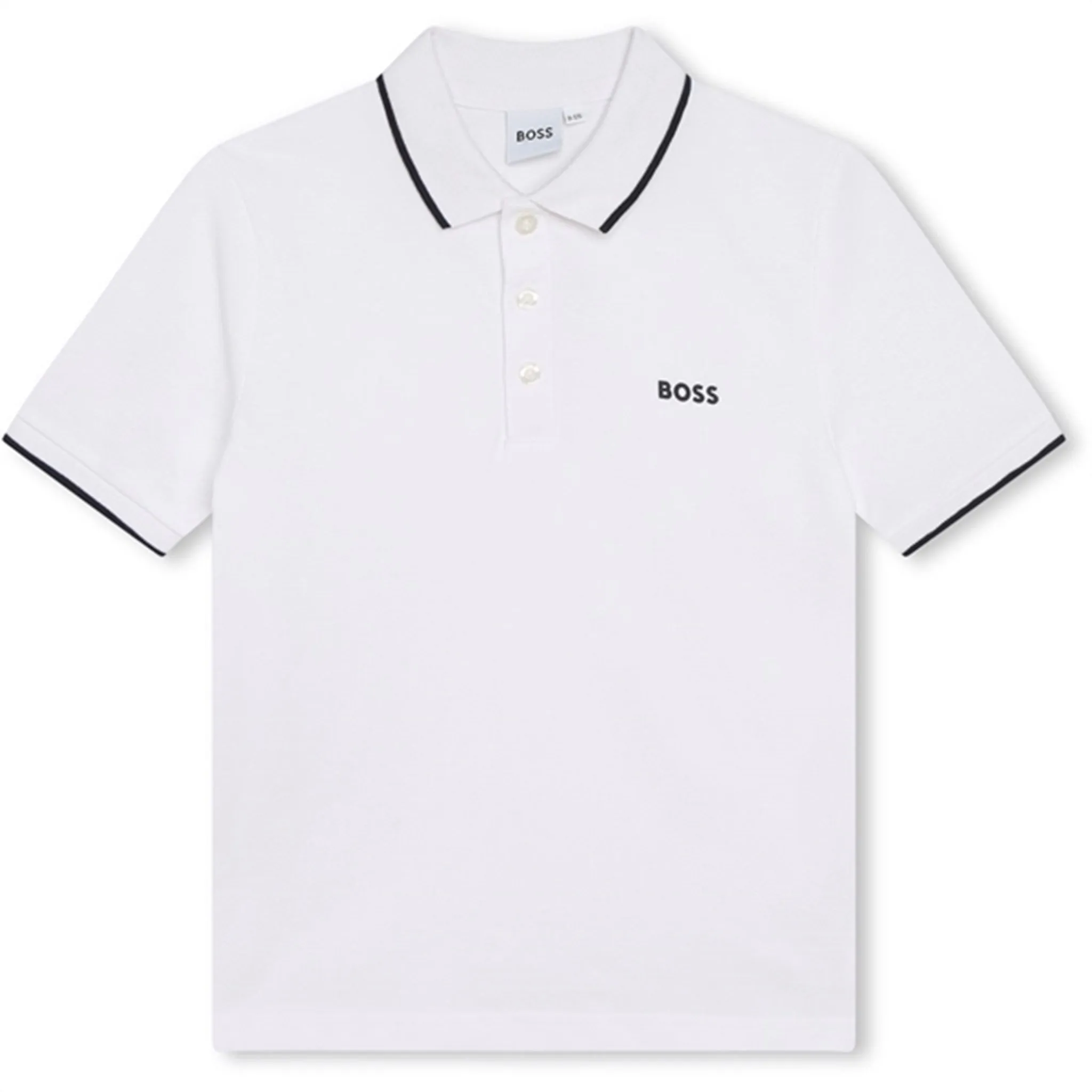 Hugo Boss Short Sleeve Polo White