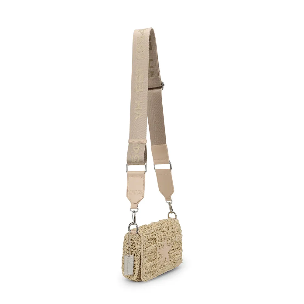 Ibiza Cream Rafia Bag
