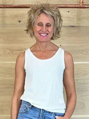 iBlues Affix Vest Top Cream