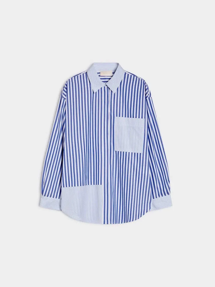 iBlues Greta Shirt Cornflower