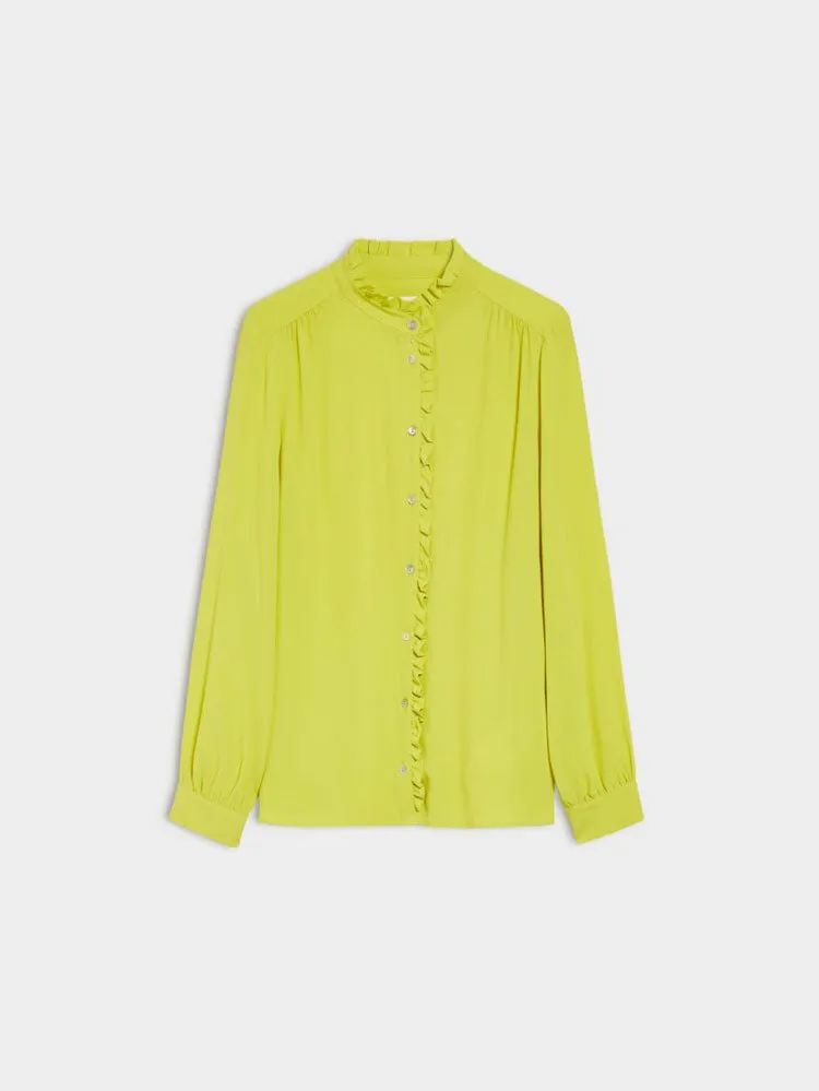 iBlues Papero Blouse Lime Green