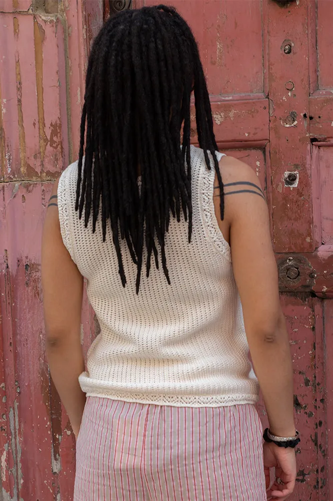 ICHI Arties Knitted Vest Top