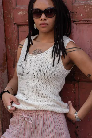 ICHI Arties Knitted Vest Top