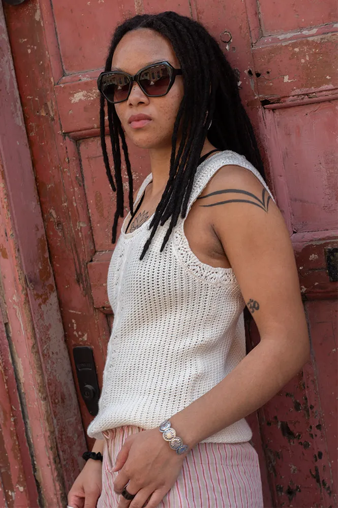 ICHI Arties Knitted Vest Top