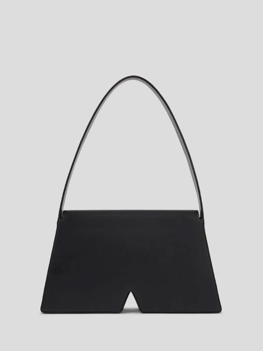 IKON K MEDIUM LEATHER SHOULDER BAG