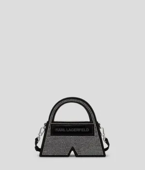 IKON K SMALL CRYSTAL TOP-HANDLE BAG