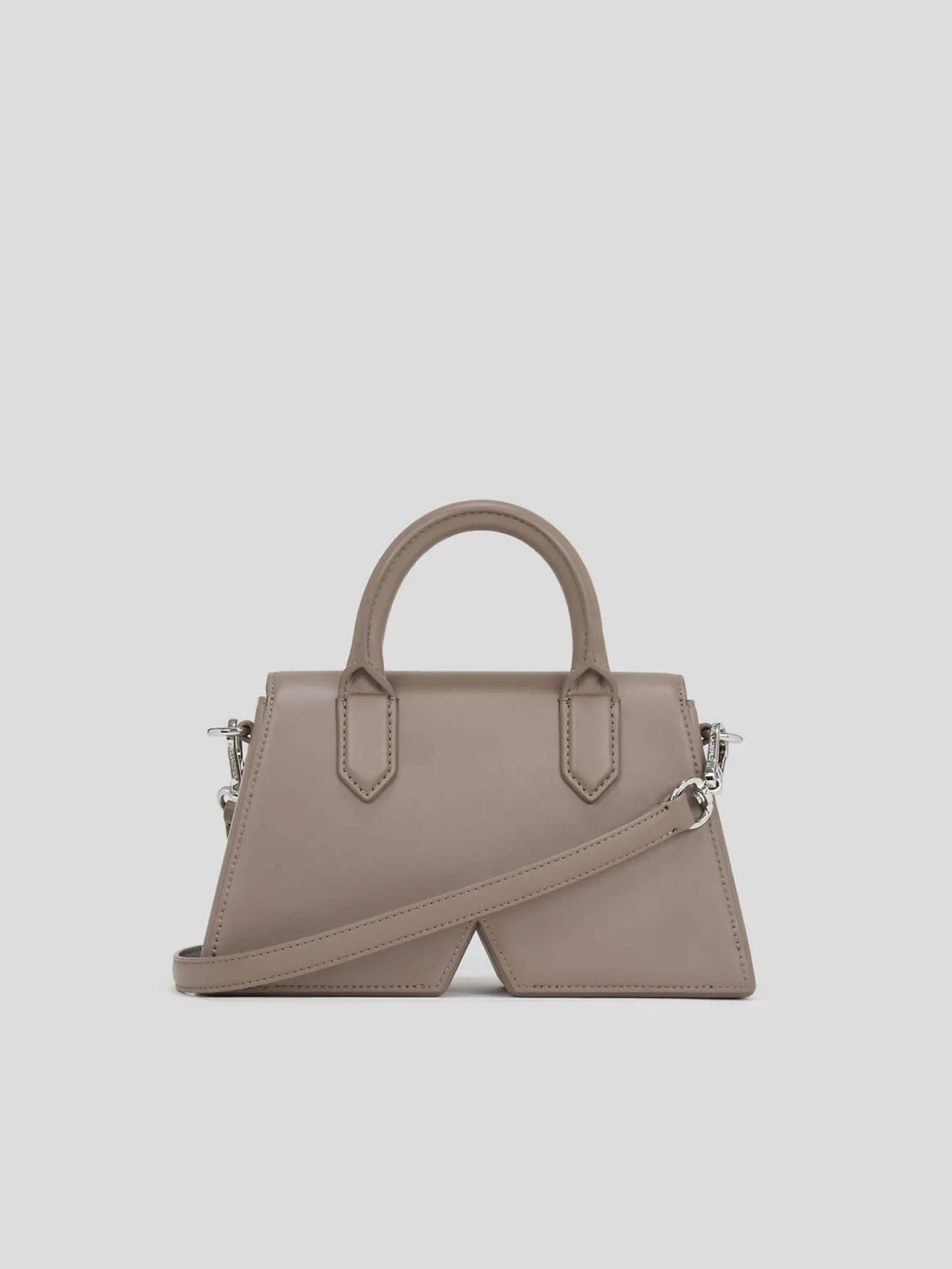 IKON K SMALL LEATHER CROSSBODY BAG