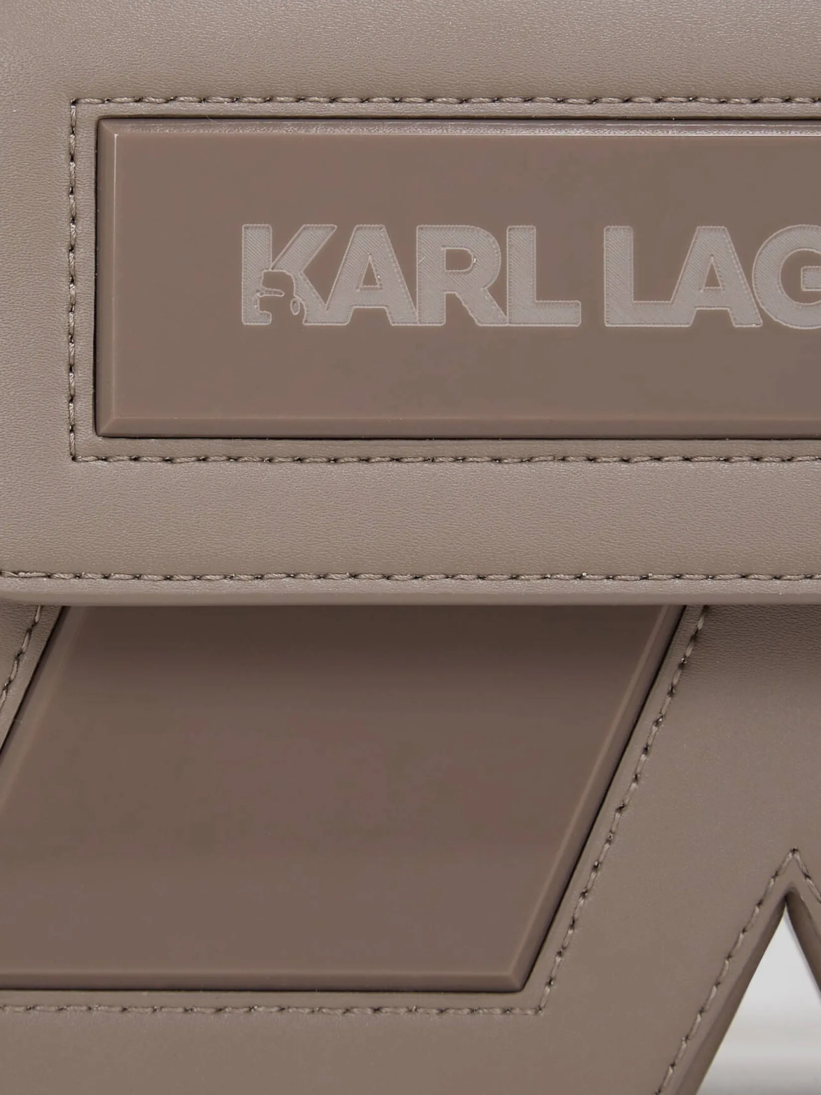 IKON K SMALL LEATHER CROSSBODY BAG