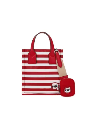 IKON NYLON SM SQUARE TOTE