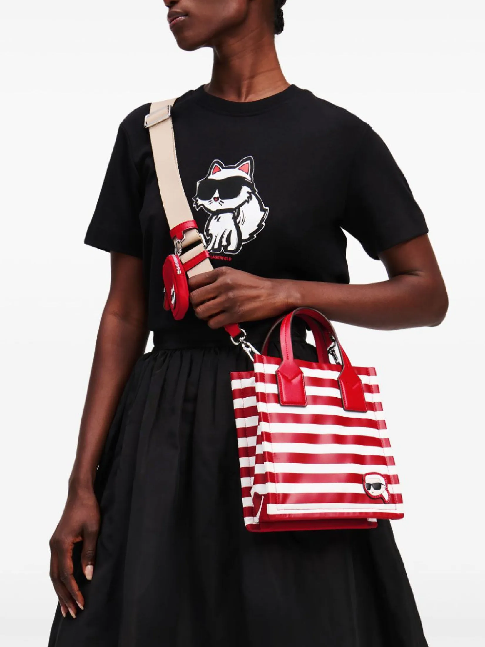IKON NYLON SM SQUARE TOTE