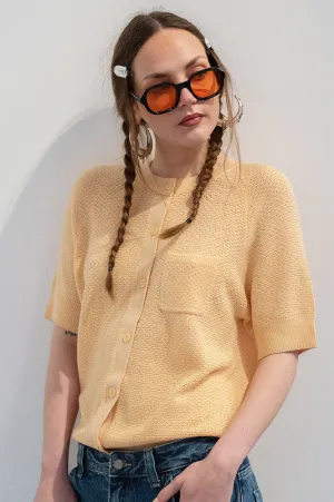 Indi & Cold Mandarina Peach Cardigan