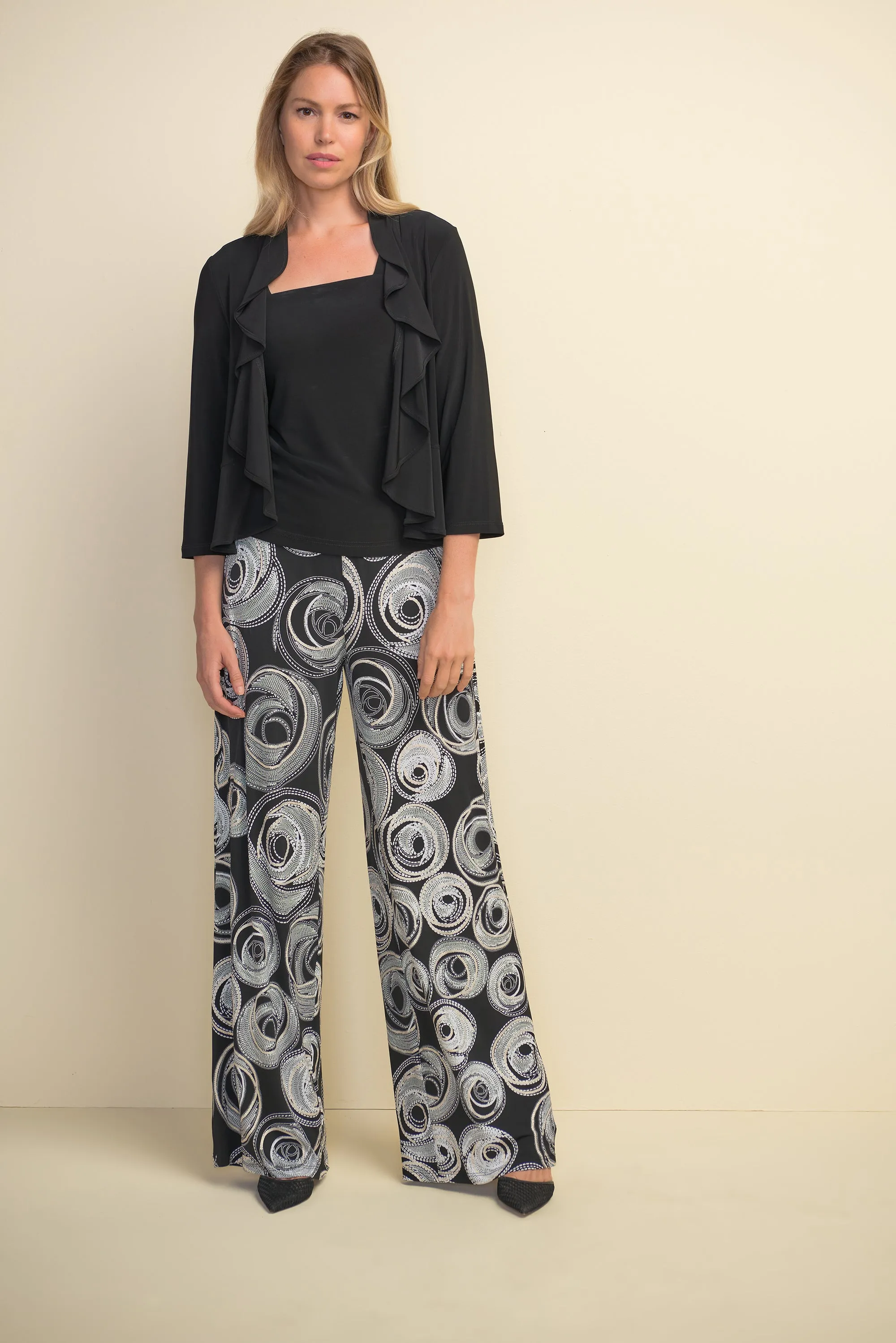 Joseph Ribkoff - Cover Up navy - Style 211468 - 50% Off 1 x 10 Navy left