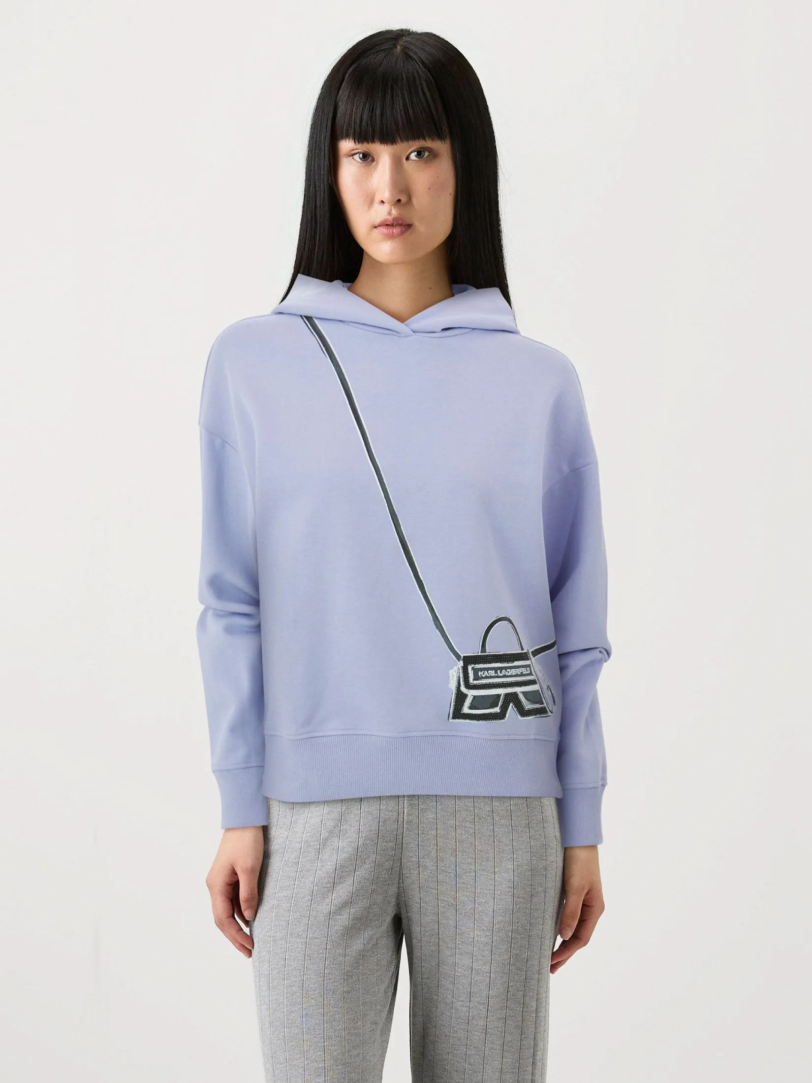 KARL K BAG HOODIE SWEET LAVENDER