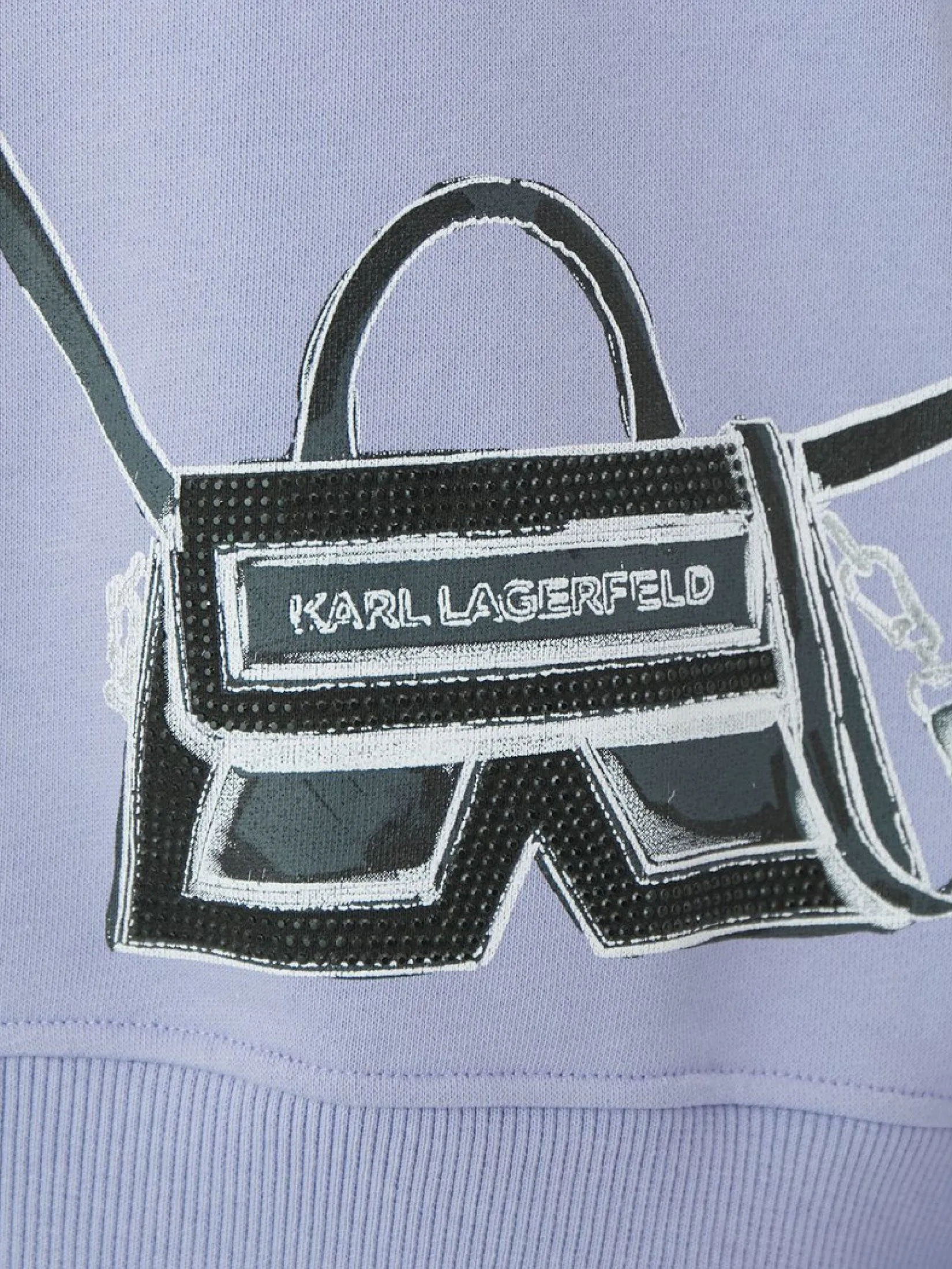 KARL K BAG HOODIE SWEET LAVENDER