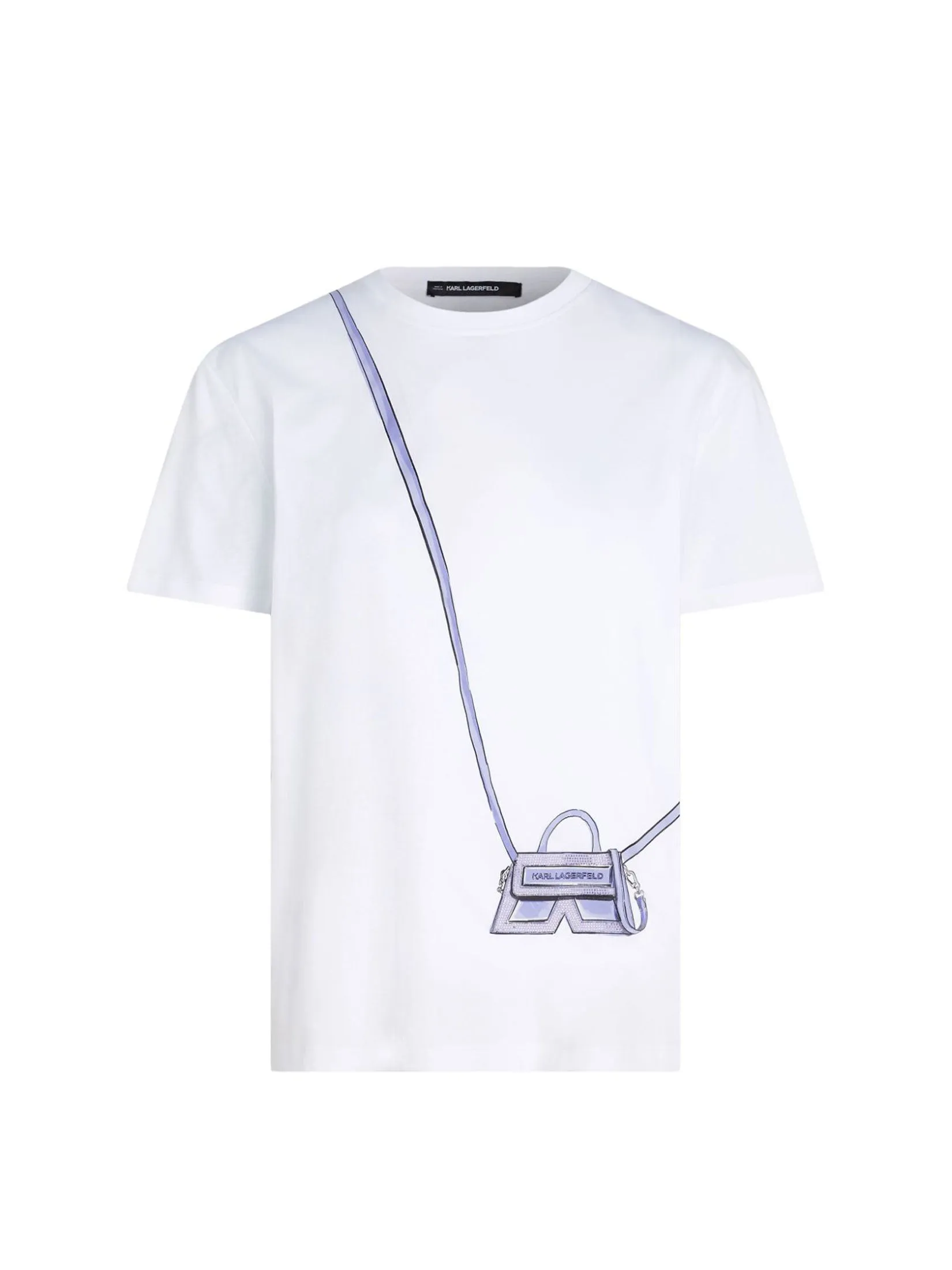 KARL K CROSS BAG T-SHIRT