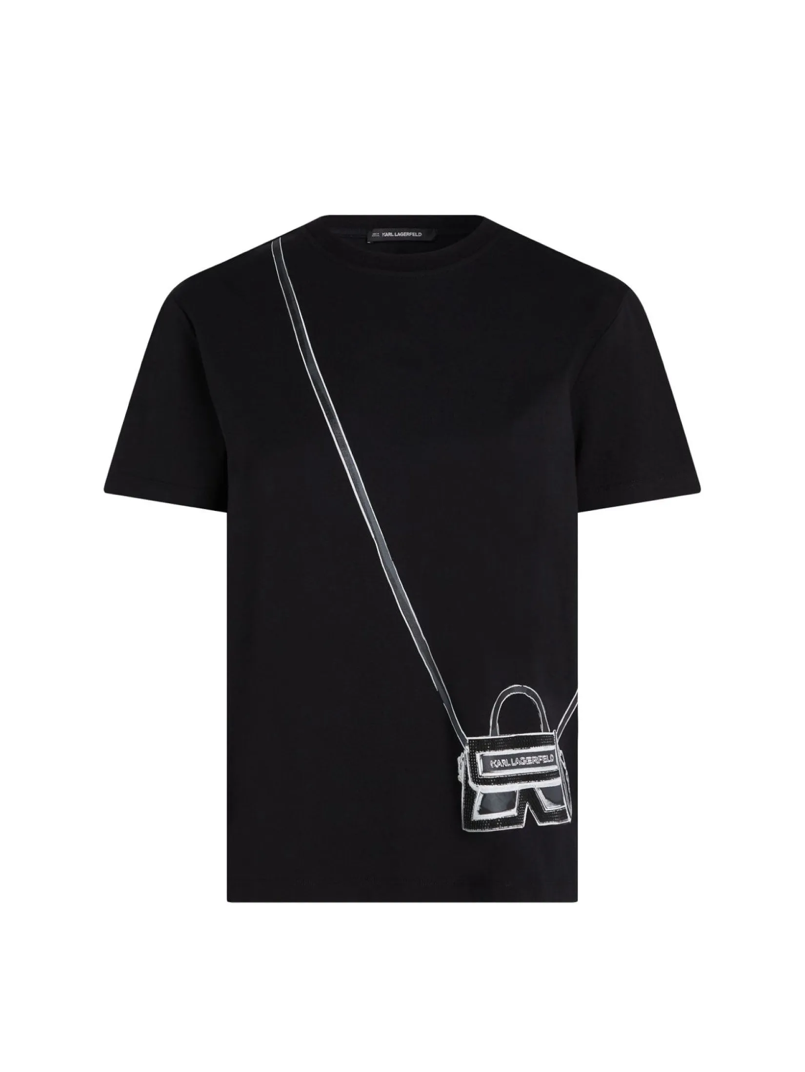 KARL K CROSS BAG T-SHIRT