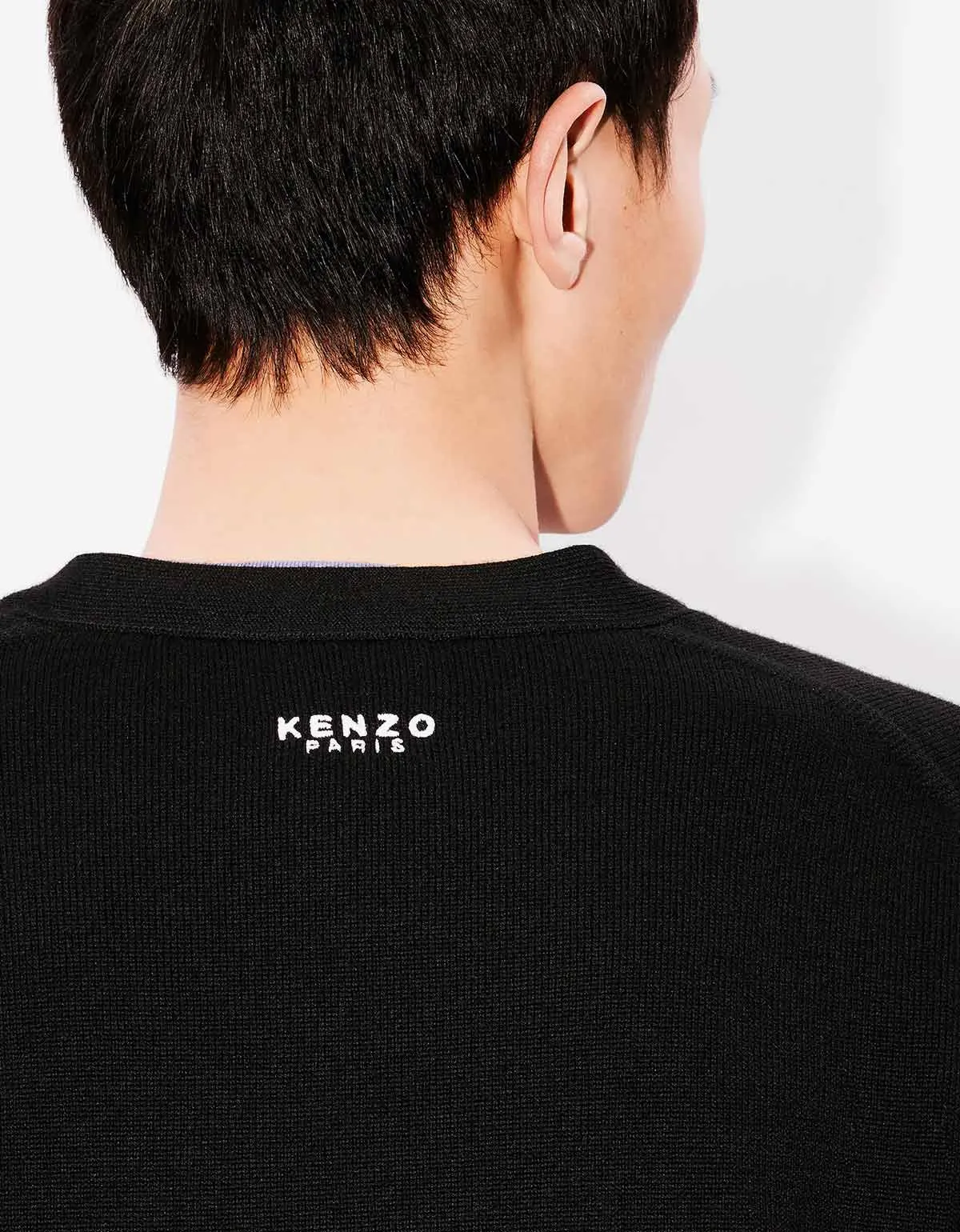 Kenzo Lucky Tiger Black Cardigan