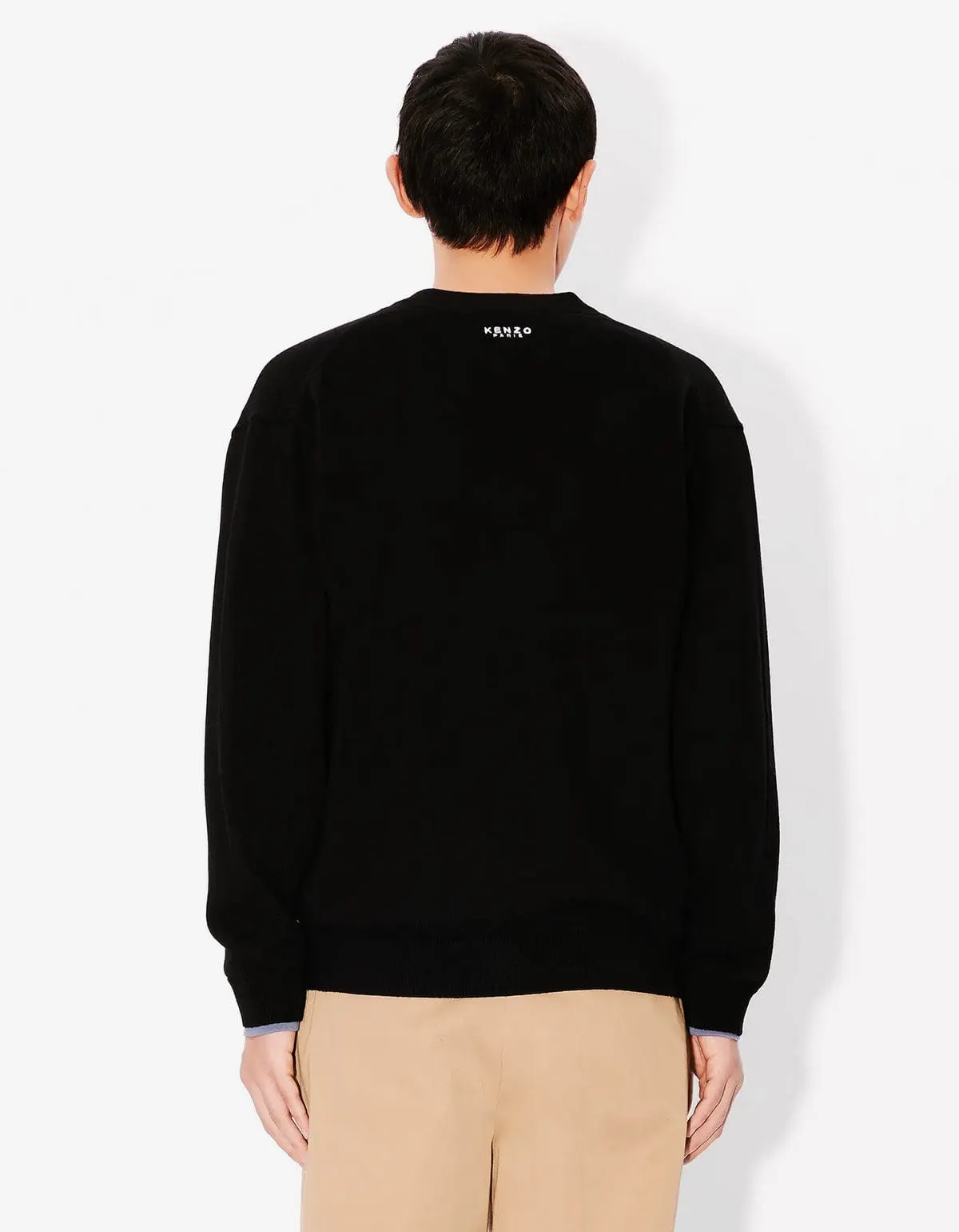 Kenzo Lucky Tiger Black Cardigan