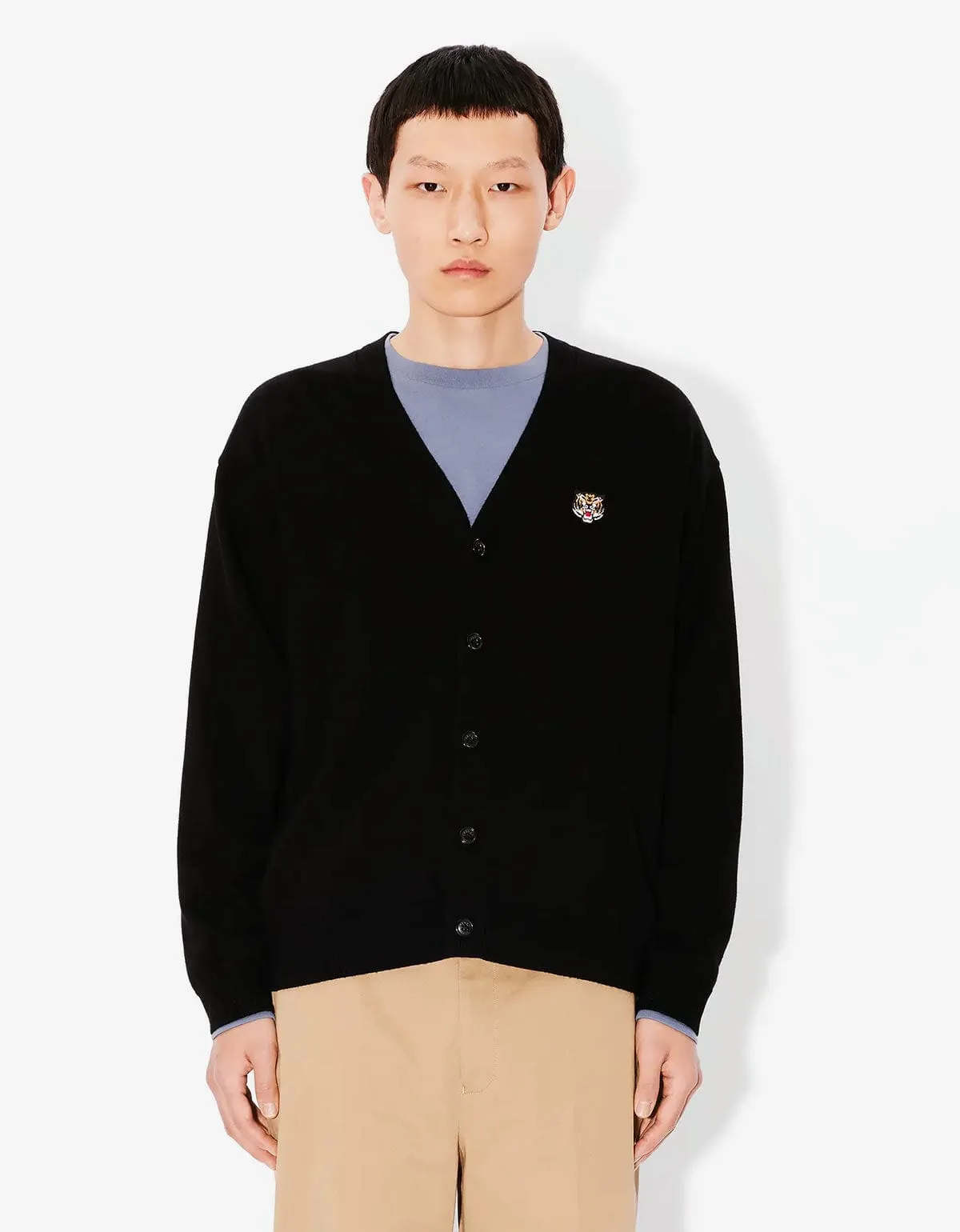 Kenzo Lucky Tiger Black Cardigan