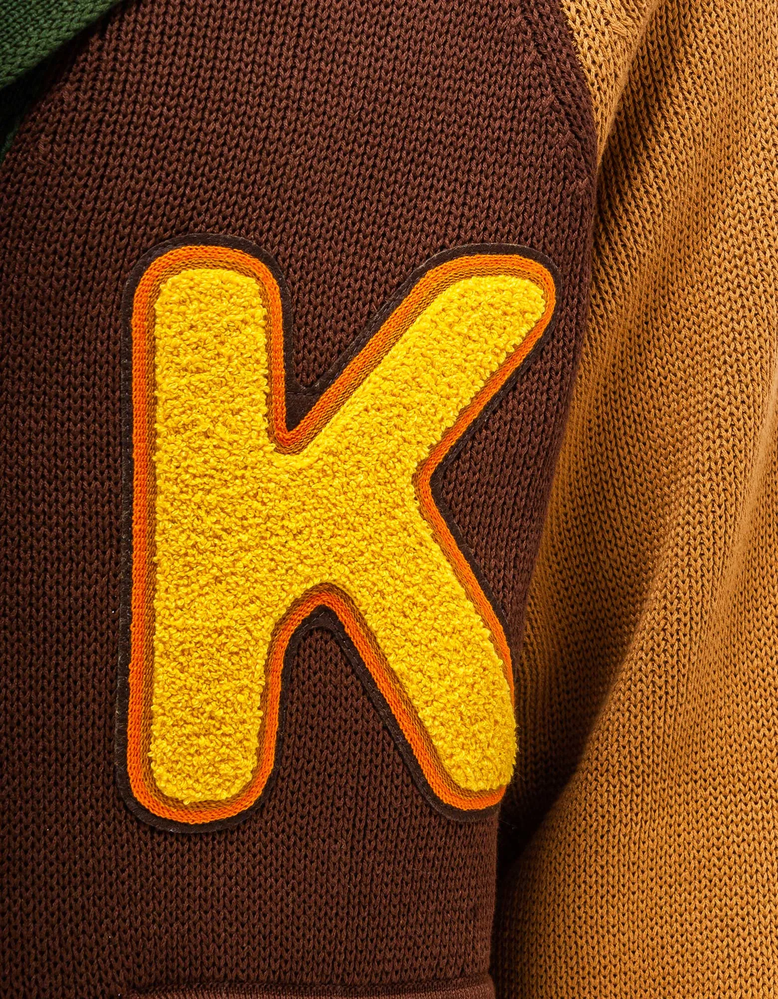Kenzo Yellow Hooded Cardigan