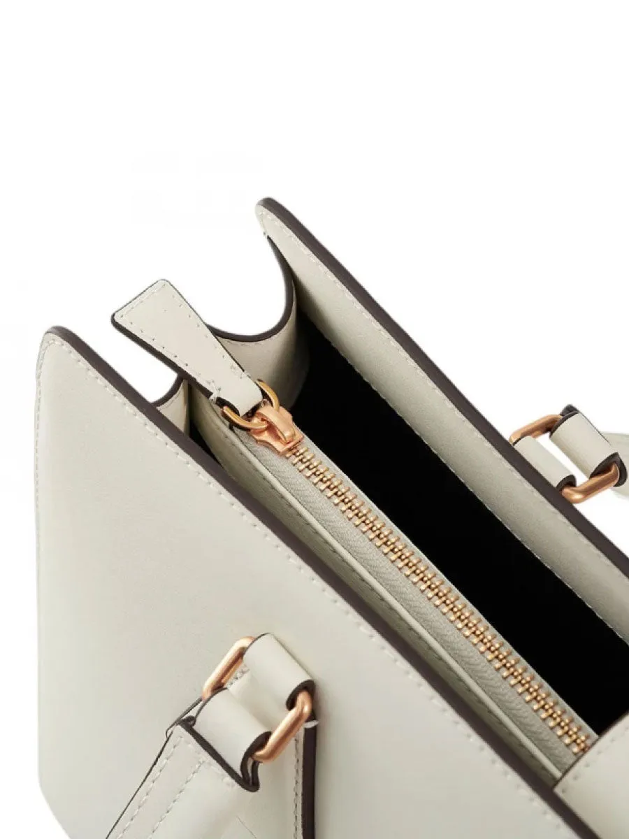 K/IKONIK LOCK LEATHER CROSSBODY BAG
