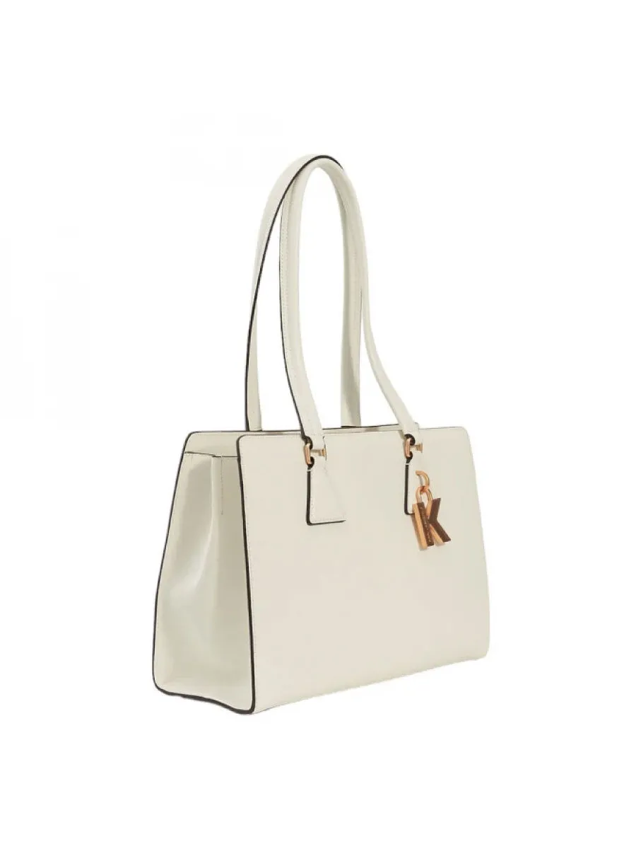 K/IKONIK LOCK LEATHER CROSSBODY BAG