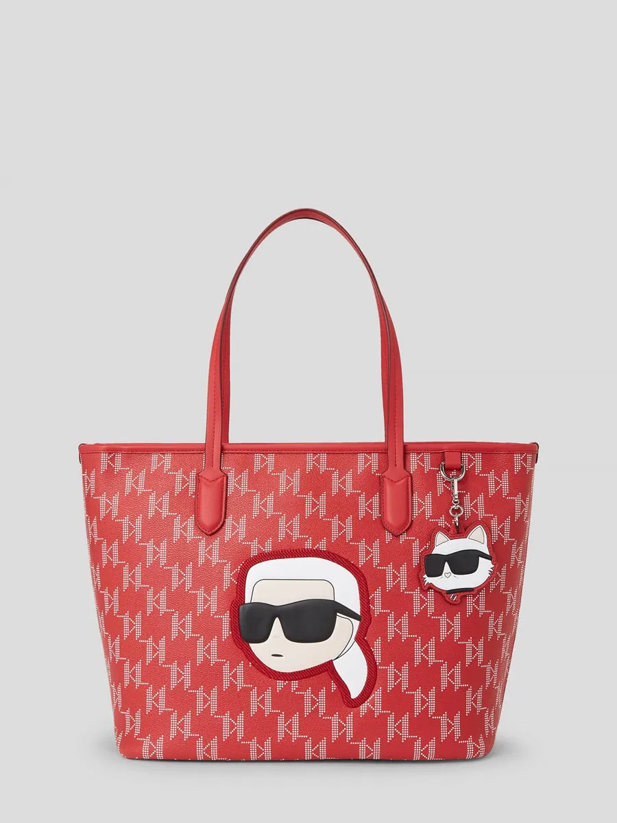 K/IKONIK MONOGRAM LARGE TOTE