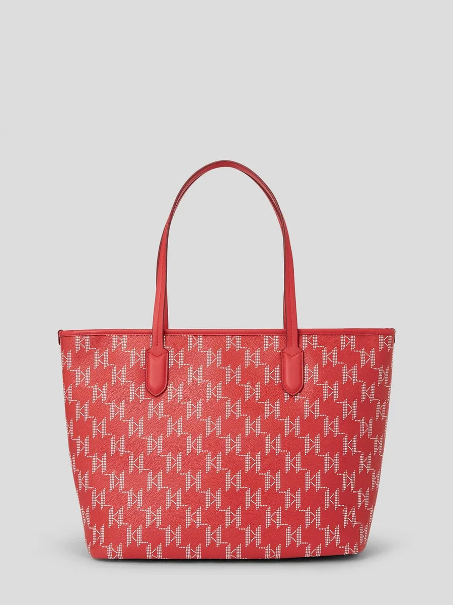 K/IKONIK MONOGRAM LARGE TOTE