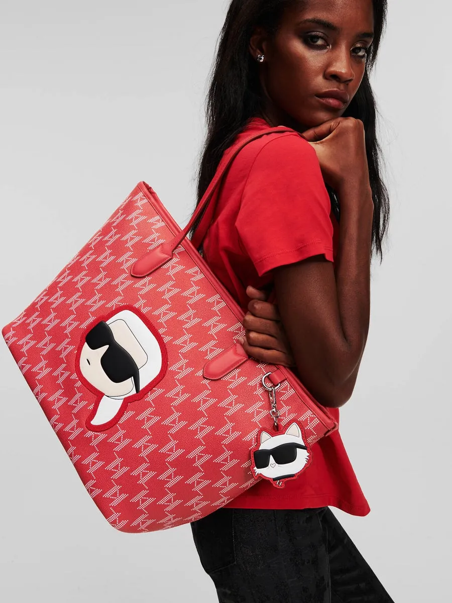 K/IKONIK MONOGRAM LARGE TOTE